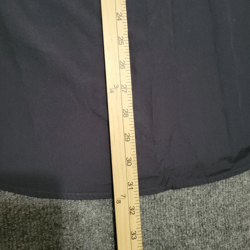 Banana Republic‎ Shirt Men's XL Relaxed Fit Dressy Black Long Sleeve Cotton
